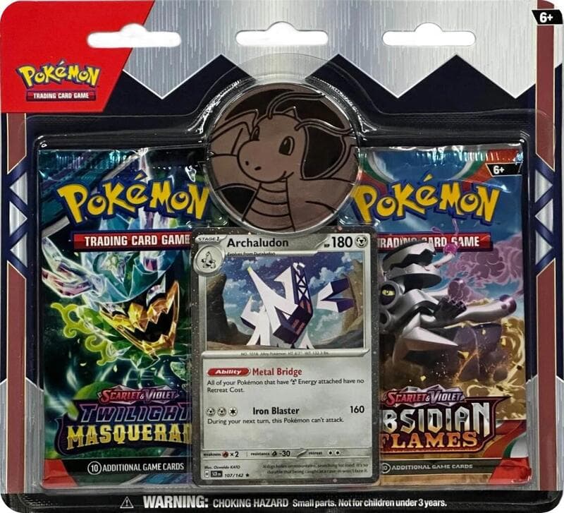 Checklane 2-Pack Blister [Archaludon] (3-tab)