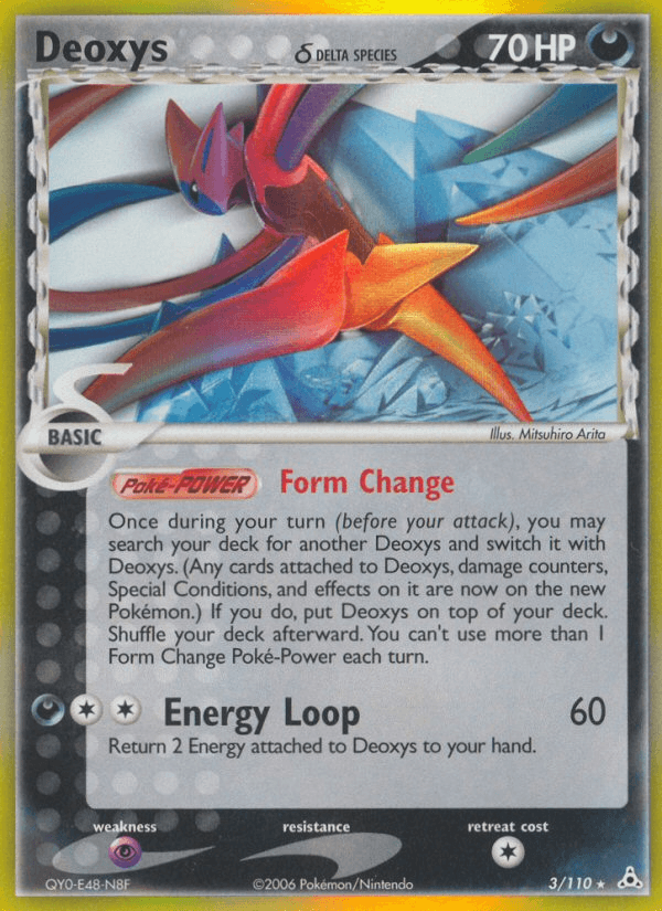 Deoxys (Delta Species - Attack Forme)