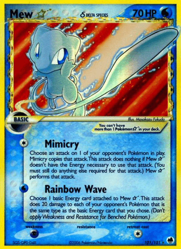 Mew Star (Delta Species)