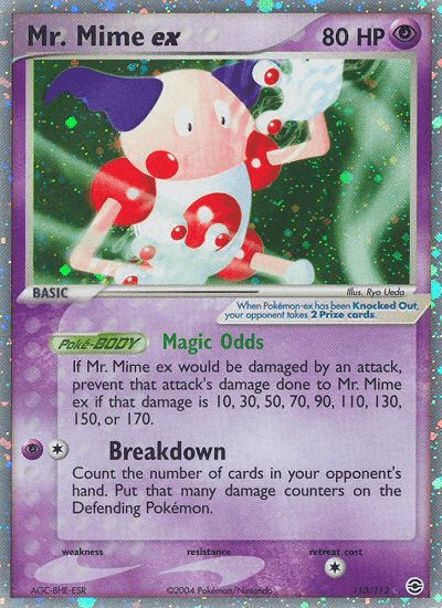 Mr. Mime ex - 110/112