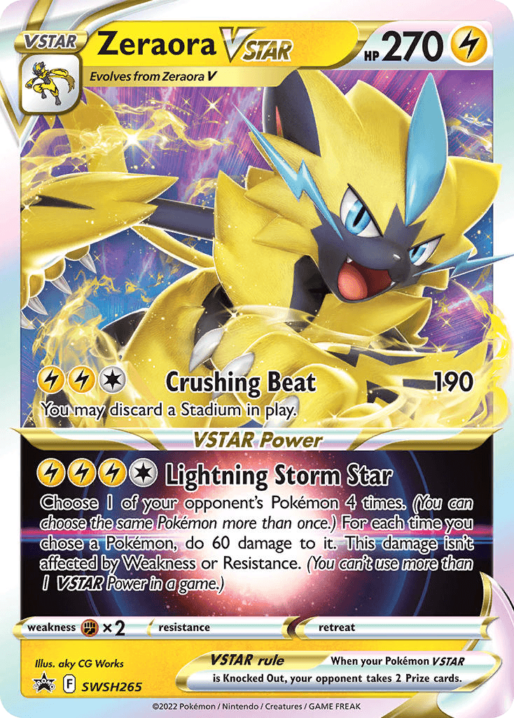 Zeraora Vstar