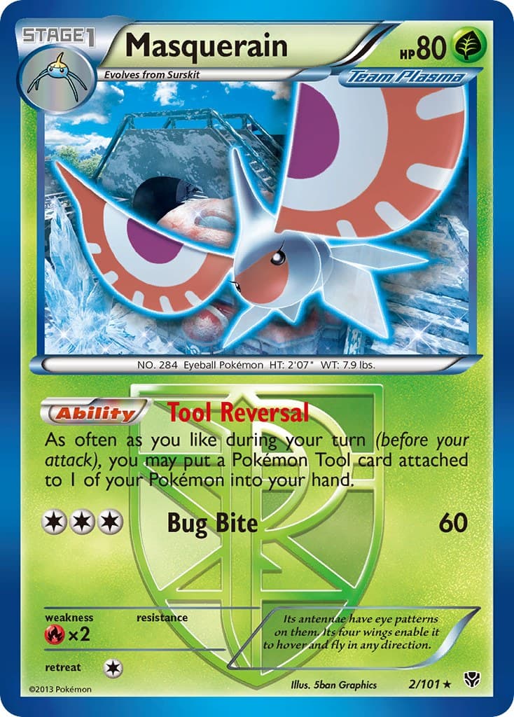 Masquerain (Team Plasma)