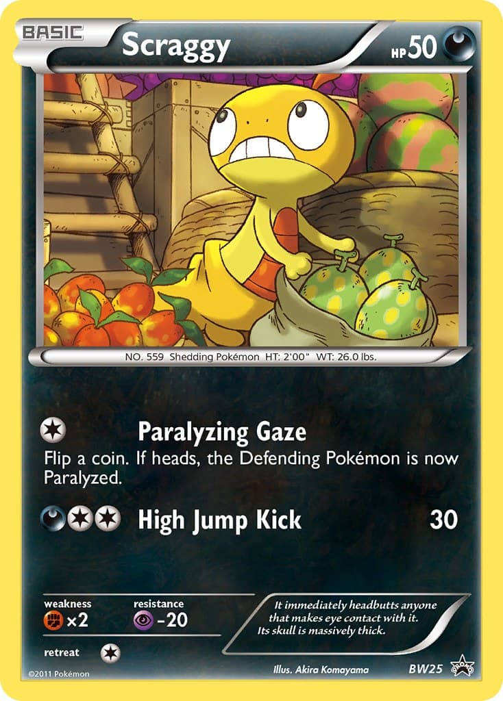 Scraggy (Cosmos Holo)