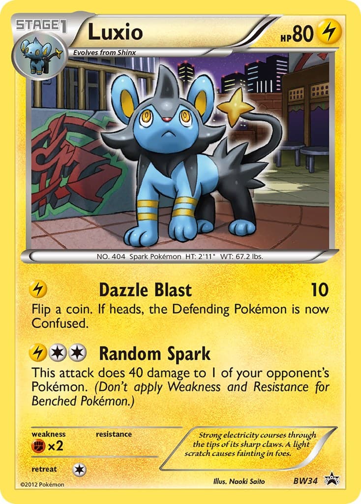 Luxio (Cracked Ice Holo)