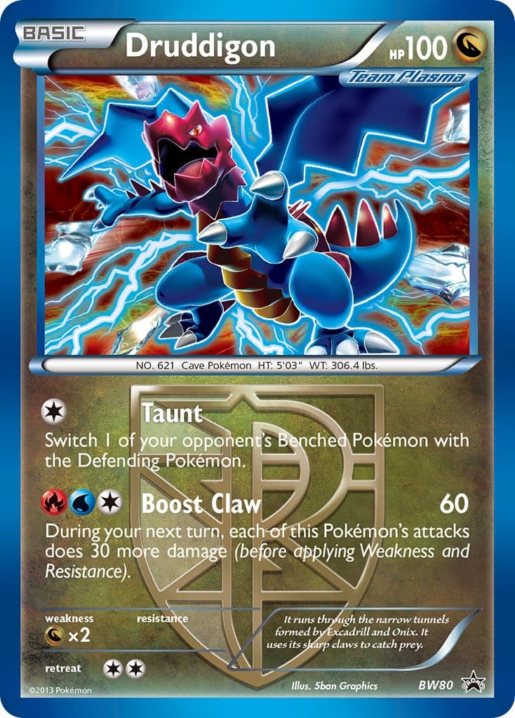 Druddigon (Team Plasma) (Cosmos Holo)