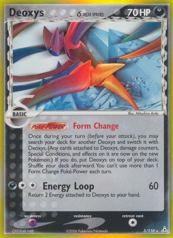 Deoxys (Delta Species - Attack Forme)