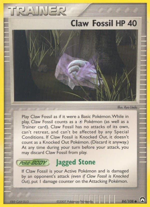 Claw Fossil HP 40