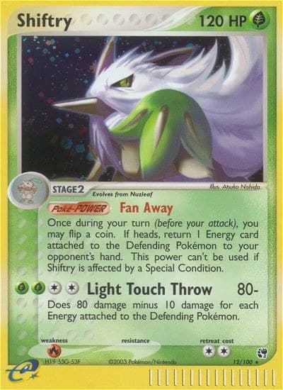 Shiftry - 12/100