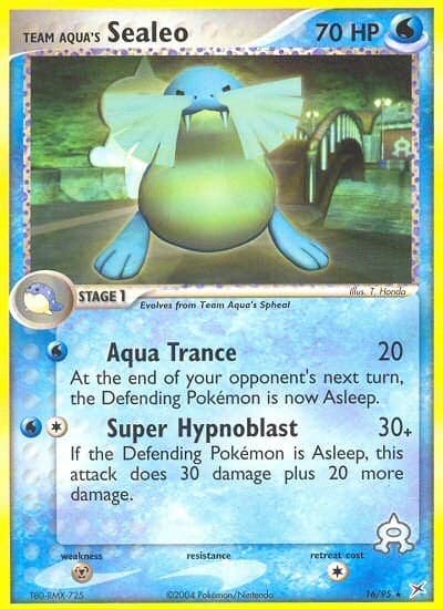 Team Aqua's Sealeo - 16/95