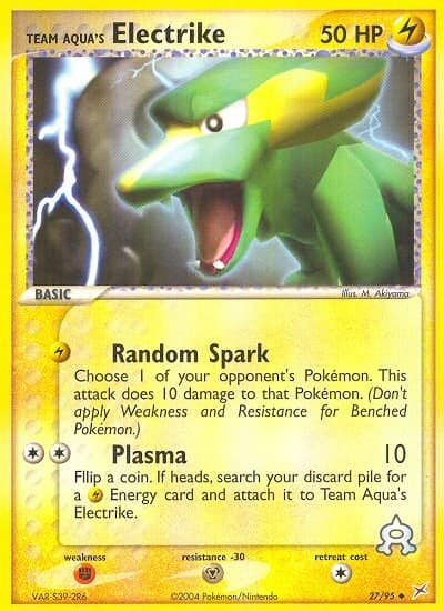 Team Aqua's Electrike - 27/95