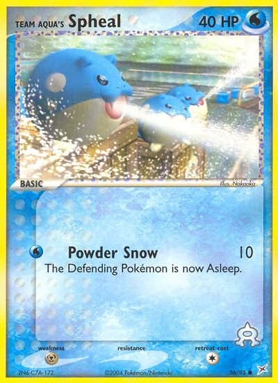 Team Aqua's Spheal - 56/95
