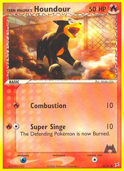 Team Magma's Houndour - 62/95