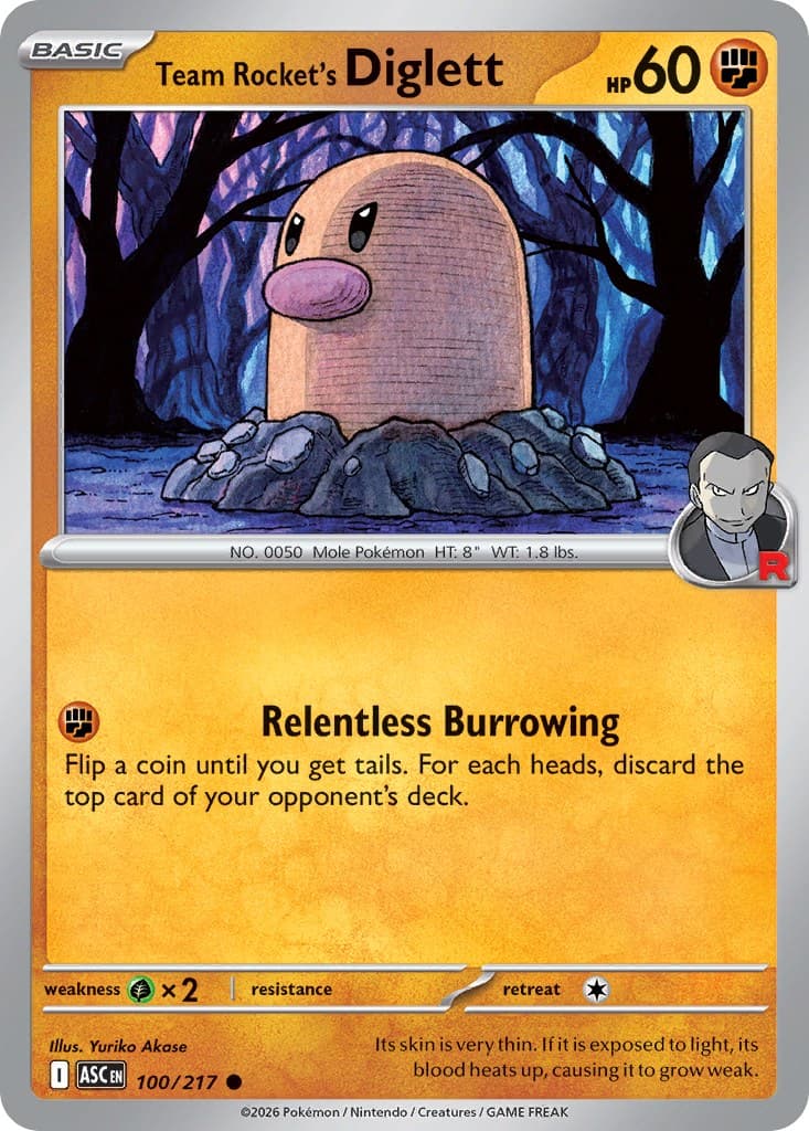 Team Rocket's Diglett (Team Rocket)