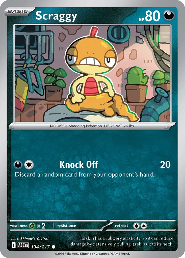 Scraggy (Energy Symbol Pattern)