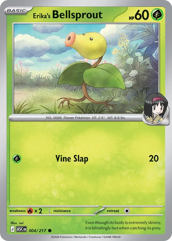 Erika's Bellsprout (Poke Ball)