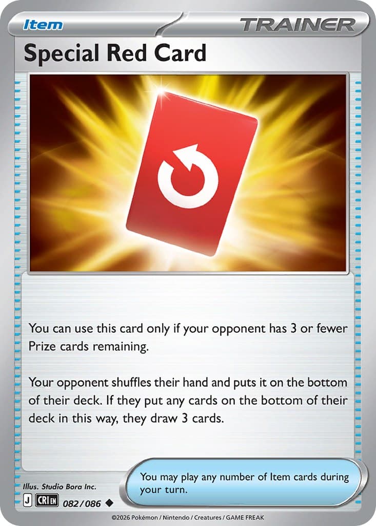 Special Red Card