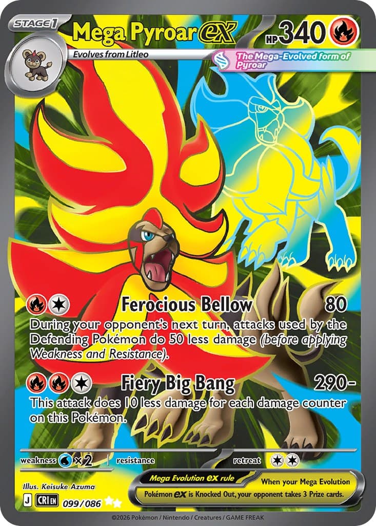 Mega Pyroar ex
