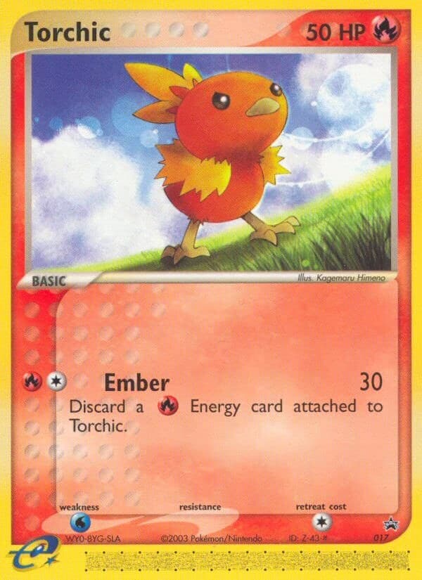 Torchic - 017 (EX Deck Tin)