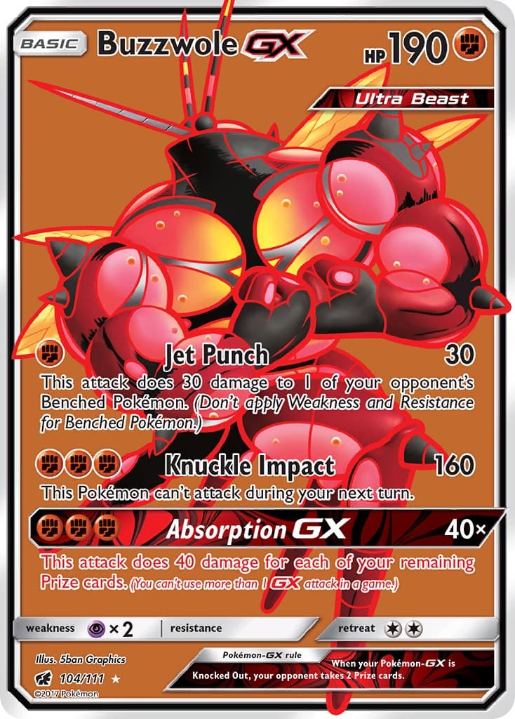 Buzzwole GX (Full Art)