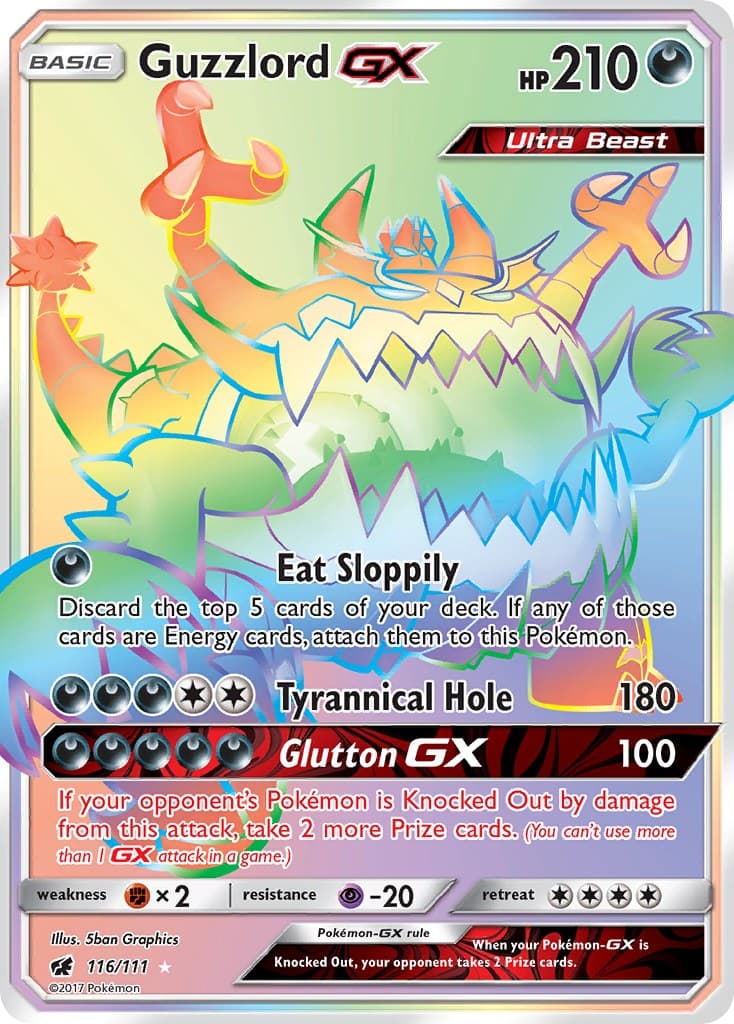 Guzzlord GX (Secret)