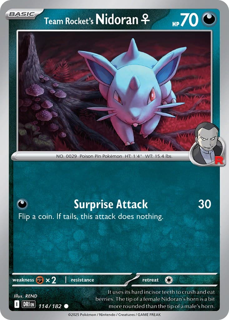 Team Rocket's Nidoran F