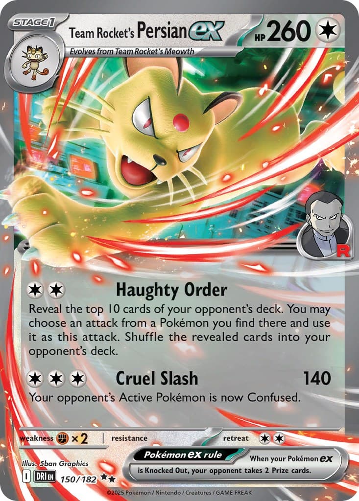 Team Rocket's Persian ex