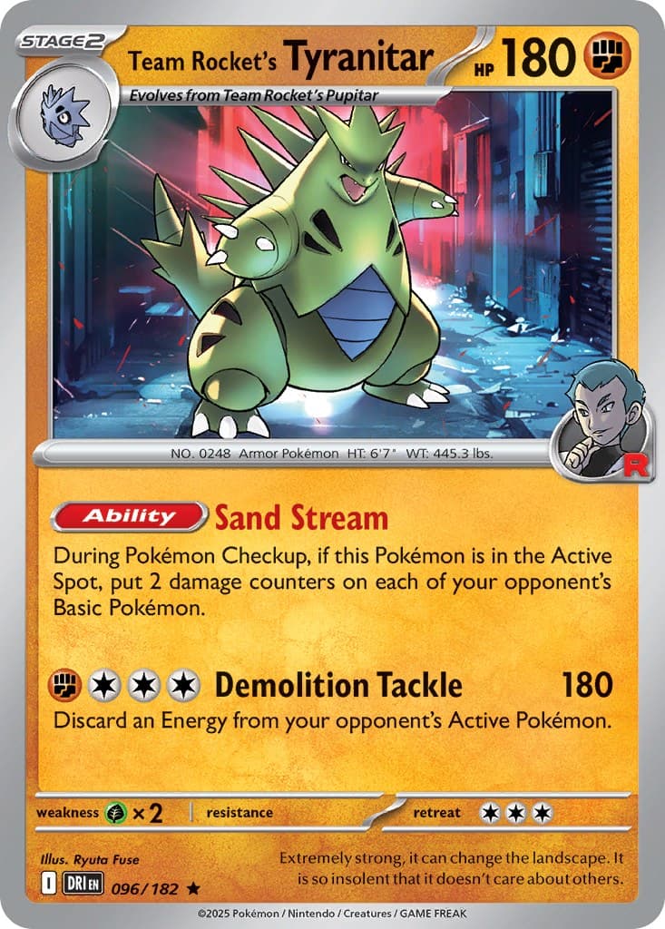 Team Rocket's Tyranitar (Pokémon Center Exclusive)
