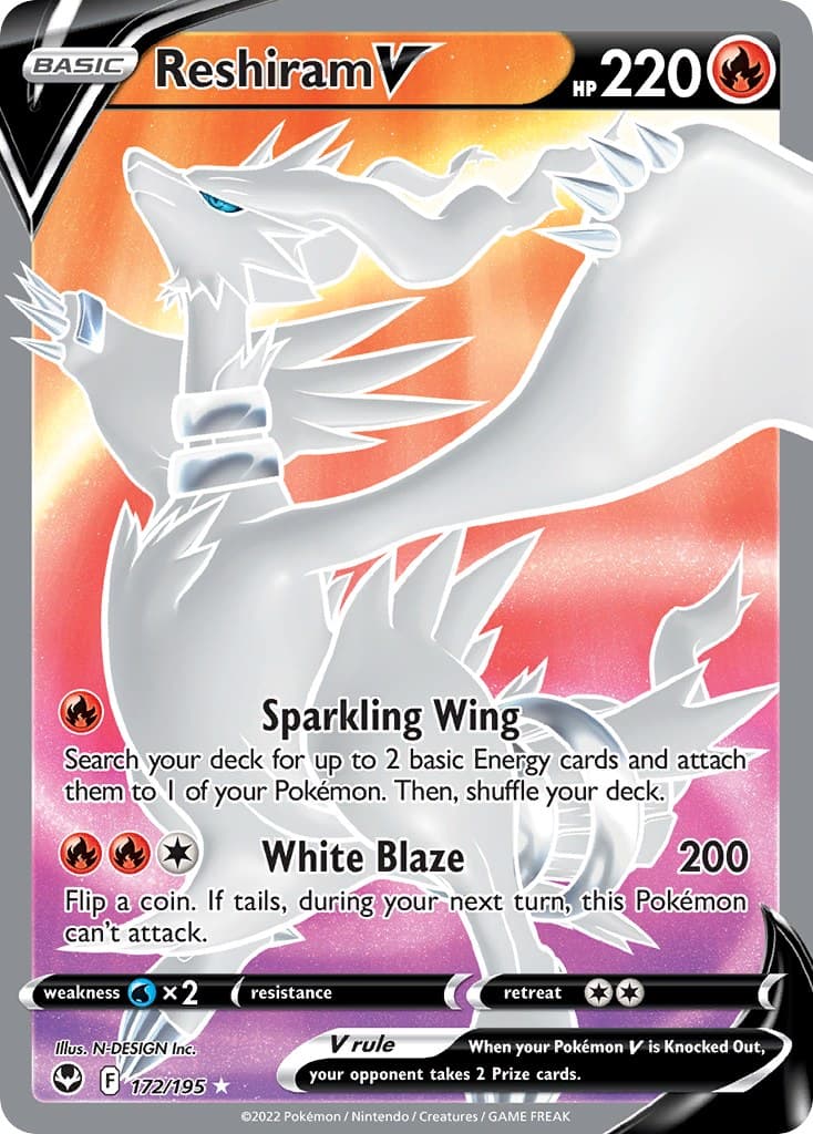 Reshiram V (Full Art)