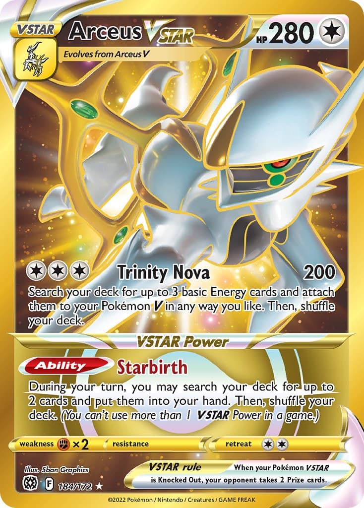 Arceus VSTAR (Secret) (184)