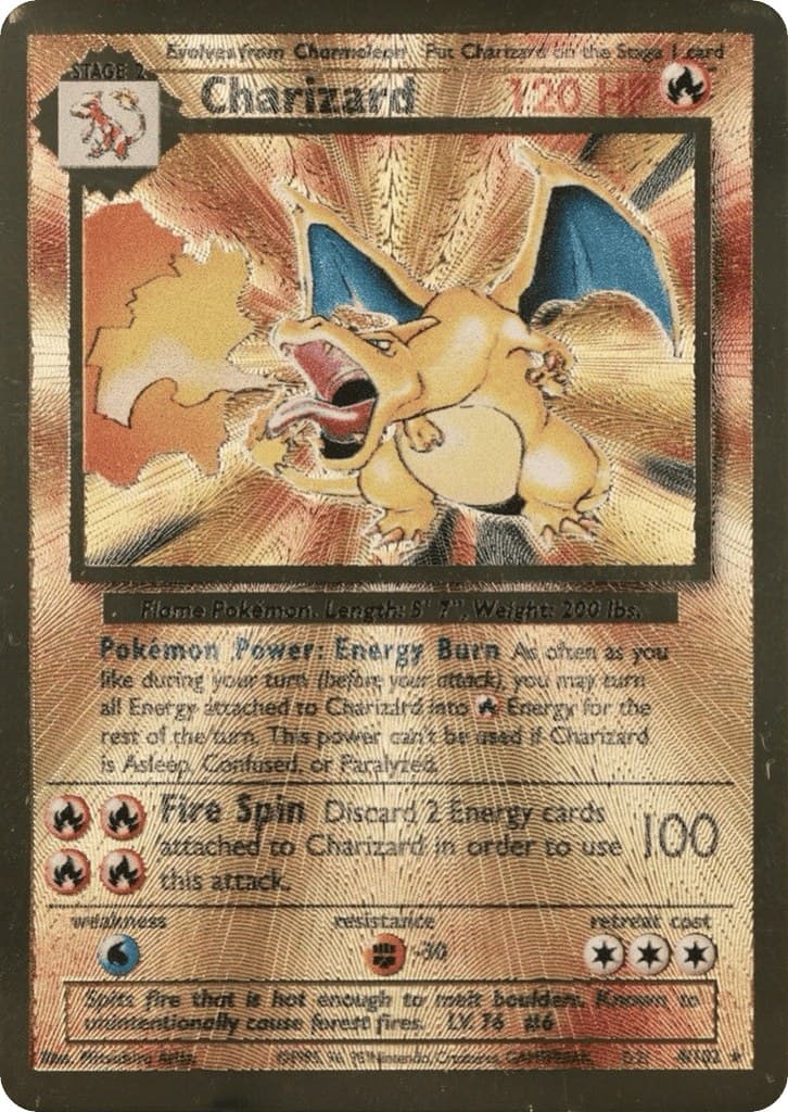 Charizard (Gold Metal)