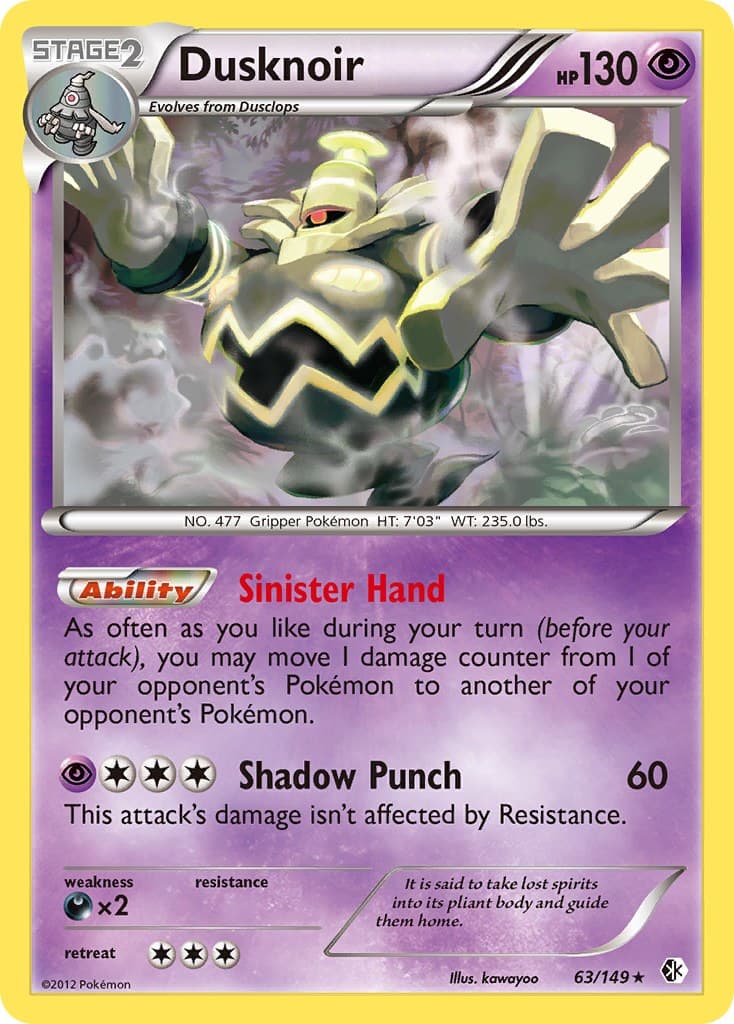 Dusknoir (Cosmos Holo)