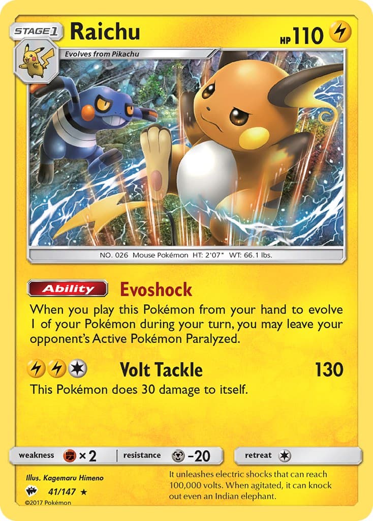 Raichu (Cosmos Holo)