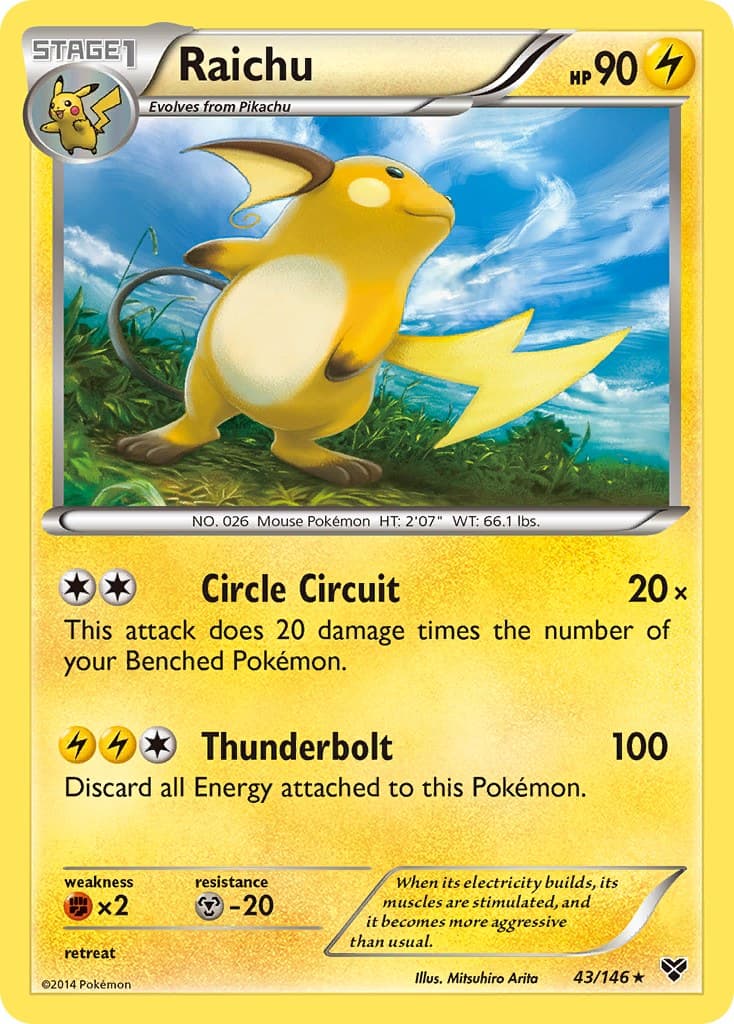 Raichu (Cosmos Holo)