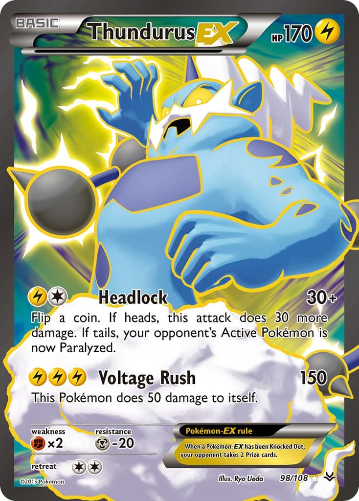 Thundurus EX (98 Full Art)