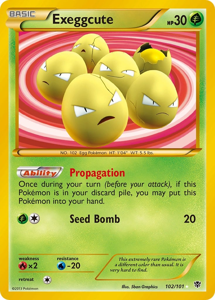 Exeggcute (102 Secret Rare)