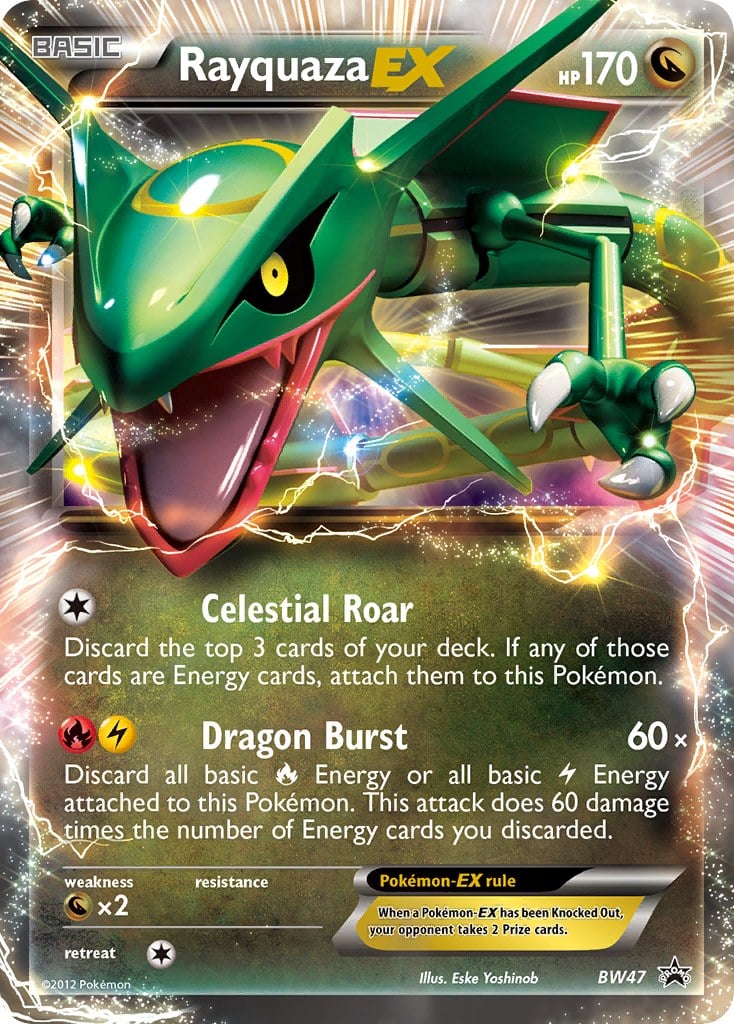 Rayquaza EX -BW47
