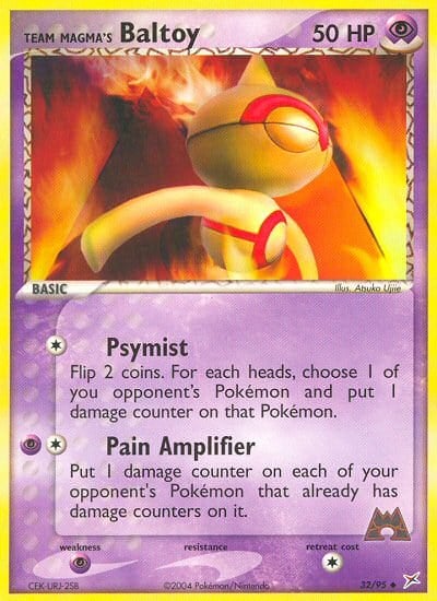 Team Magma's Baltoy - 32/95