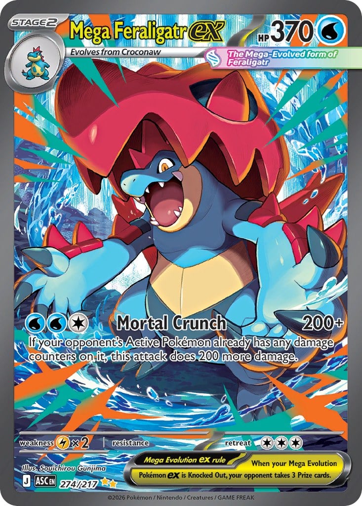 Mega Feraligatr ex