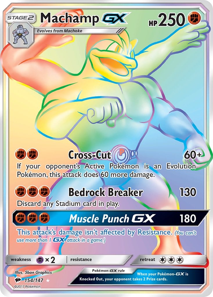 Machamp GX (Secret)