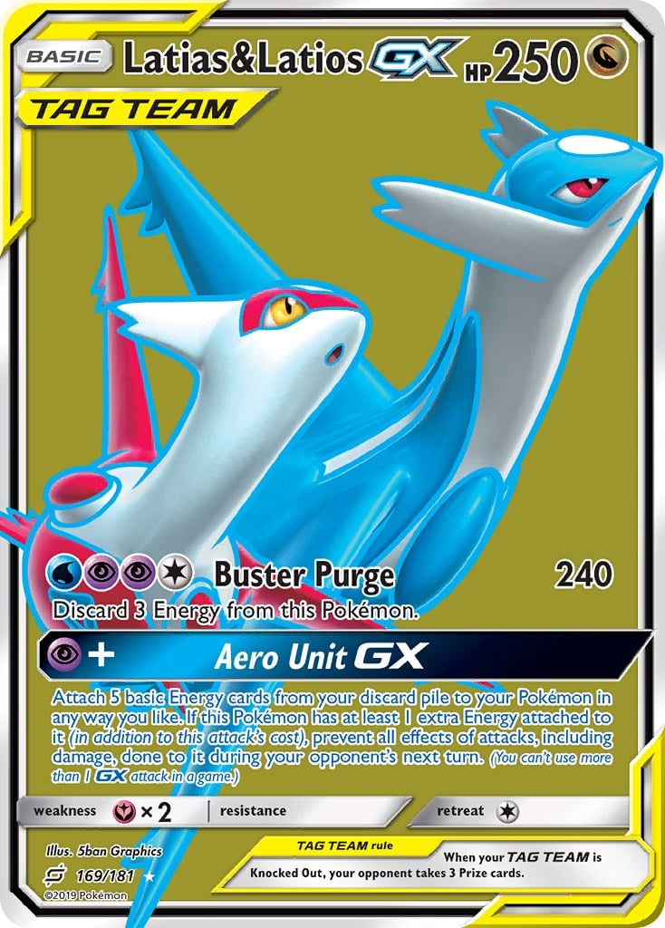 Latias & Latios GX (Full Art)