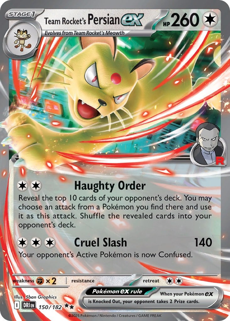 Team Rocket's Persian ex
