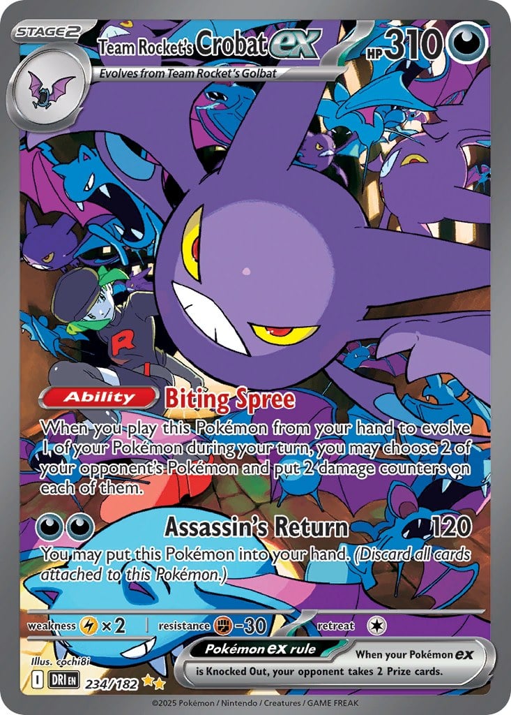 Team Rocket's Crobat ex