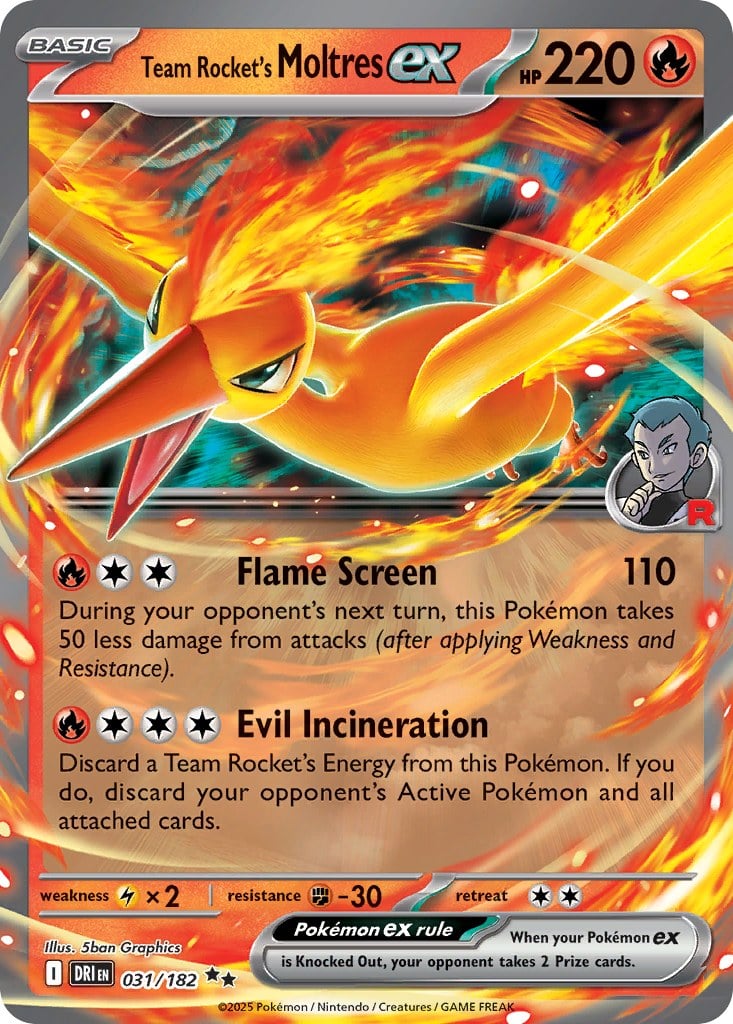 Team Rocket's Moltres ex