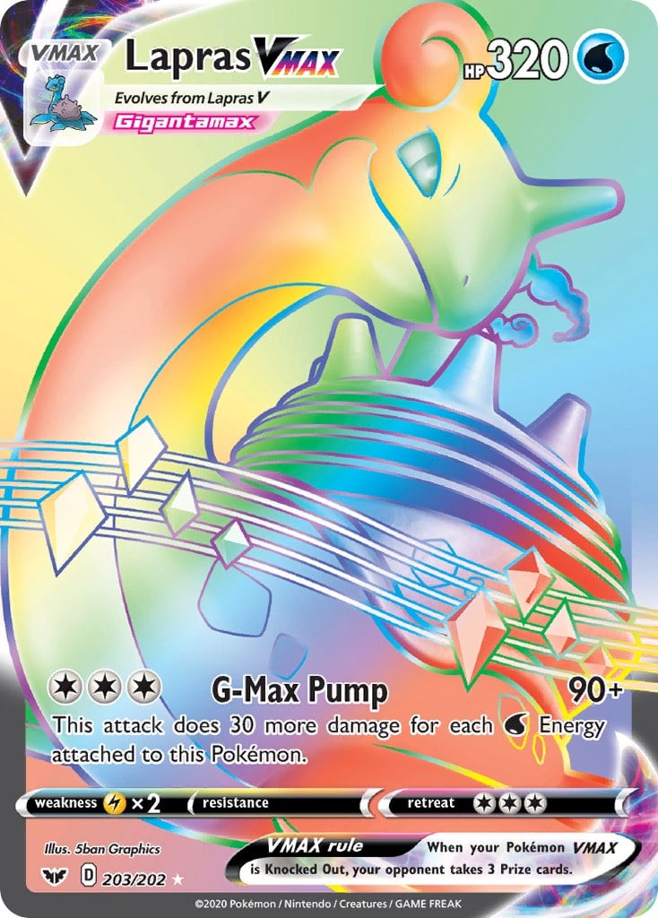 Lapras VMAX (Secret)