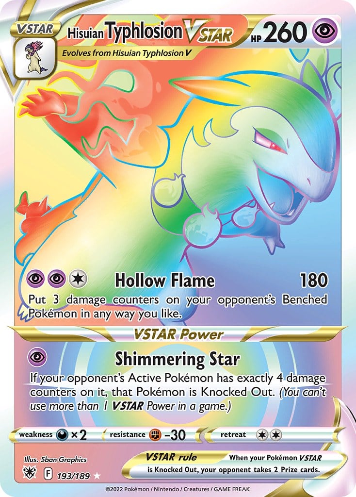 Hisuian Typhlosion VSTAR (Secret)