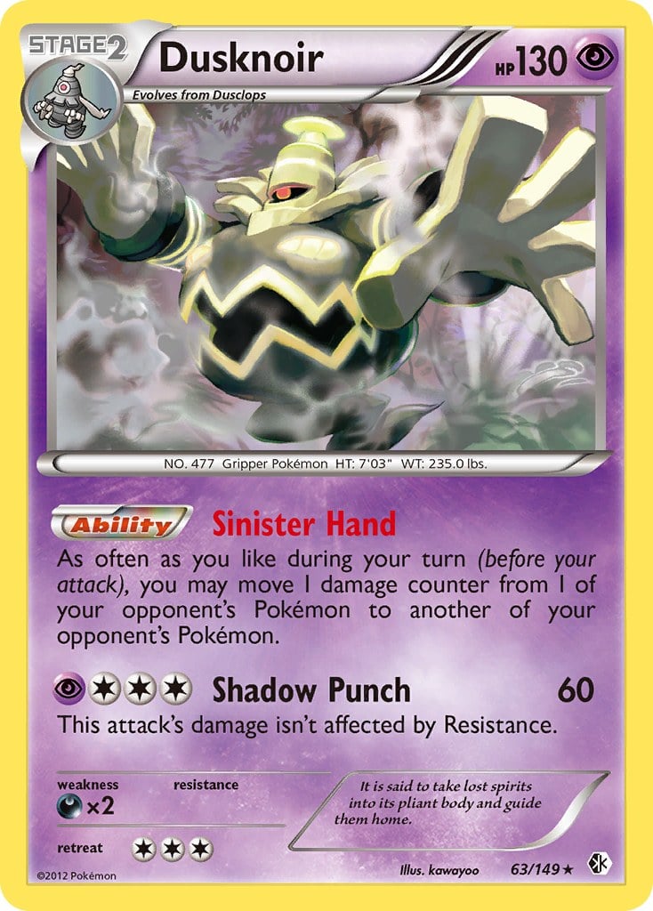 Dusknoir (Cosmos Holo)