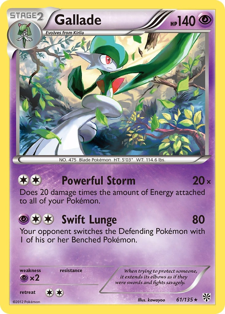 Gallade (Cosmos Holo)