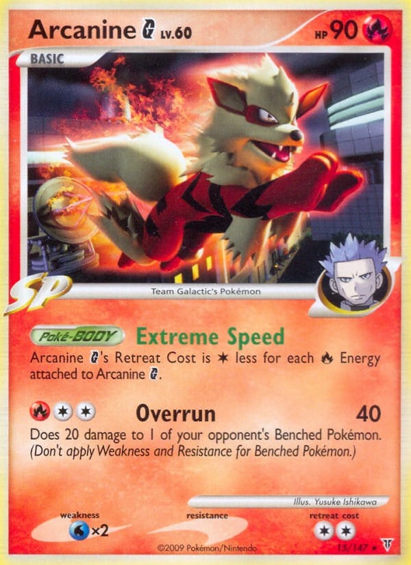 Arcanine G (Cosmos Holo)