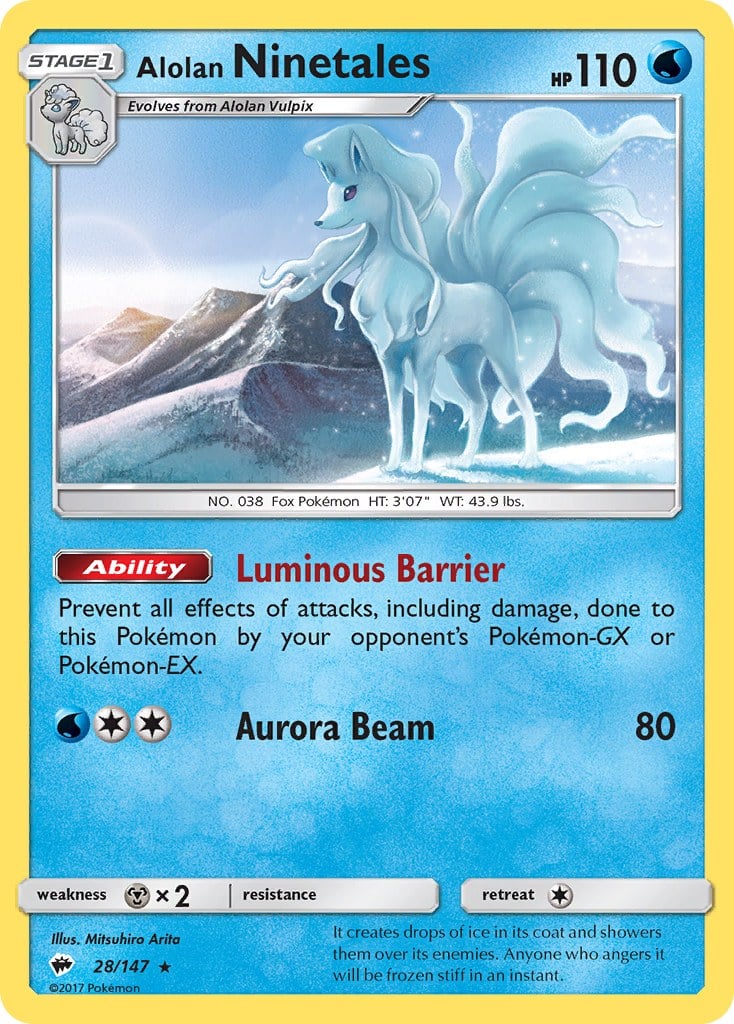 Alolan Ninetales (Theme Deck Holo)