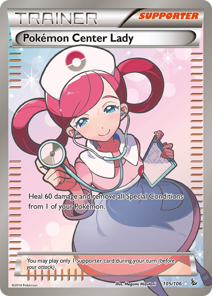 Pokemon Center Lady (105 Full Art)